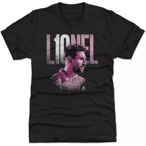 500 Level 500 Level Adult Inter Miami CF Lionel Messi #10 Face Silo Black T-Shirt, Men's, Medium - $38.00 at DICK'S Sporting Goods