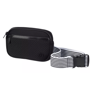 CALIA Women's Golf Performance Waist Pack, Black