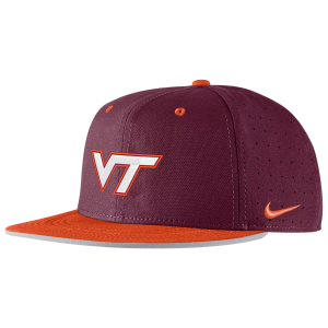 Nike Nike Adult Virginia Tech Hokies Maroon Aero True Baseball Fitted Hat, Men's, Size 7 1/8, Red - $38.00 at DICK'S Sporting Goods