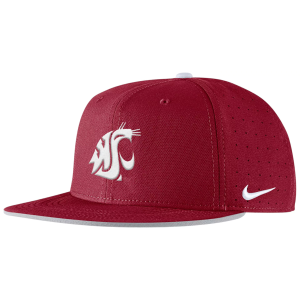 Nike Nike Adult Washington State Cougars Crimson Aero True Baseball Fitted Hat, Men's, Size 7 1/4, Red - $38.00 at DICK'S Sporting Goods