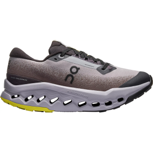 On Women's Cloudsurfer Trail 2 Waterproof Trail Running Shoes, Size 6.5, Black/Lilac