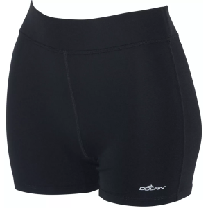Dolfin Women's Solid Fitted Shorts, Small, Black
