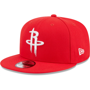 New Era Adult Houston Rockets Red 9Fifty Adjustable Hat, Men's
