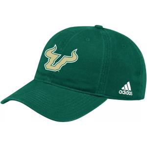 Adidas adidas Men's South Florida Bulls Green Slouch Adjustable Hat - $36.00 at DICK'S Sporting Goods