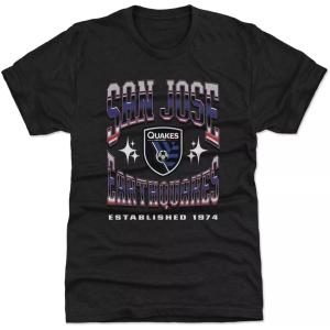 500 Level 500 Level Adult San Jose Earthquakes Bootleg Black T-Shirt, Men's, Small - $36.00 at DICK'S Sporting Goods