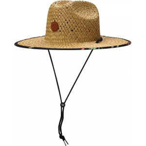 Roxy Women's Pina to My Colada Straw Hat, Small/Medium, Island Escapade Anthracte