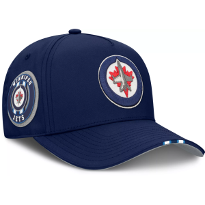Fanatics NHL Adult Winnipeg Jets Navy 2025 Draft Podium Adjustable Hat, Men's, Blue - $36.00 at DICK'S Sporting Goods