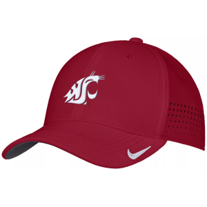 Nike Nike Adult Washington State Cougars Crimson Aero Fitted Hat, Men's, Medium/Large, Red - $36.00 at DICK'S Sporting Goods
