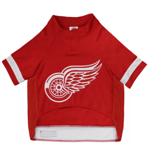 Pets First NHL Detroit Red Wings Pet Jersey, XL