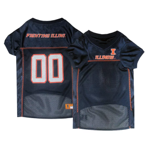 Pets First Illinois Fighting Illini Pet Jersey, XS