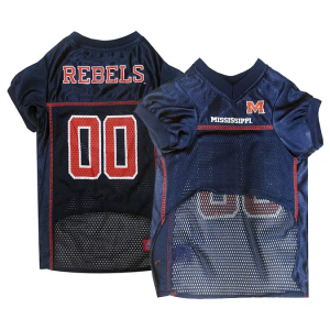 Pets First Ole Miss Rebels Pet Jersey, XS