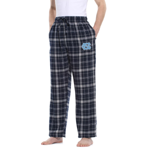 Concepts Sport Men's North Carolina Tar Heels Navy/Grey Ultimate Sleep Pants, Small, Gray