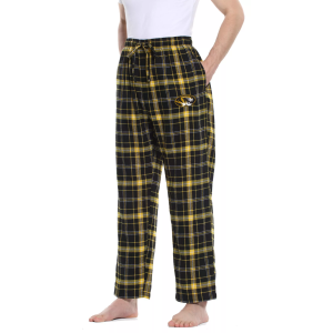 Concepts Sport Men's Missouri Tigers Black/Gold Ultimate Sleep Pants, Small, Yellow