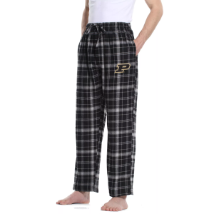 Concepts Sport Men's Purdue Boilermakers Black/Grey Ultimate Sleep Pants, Small, Gray