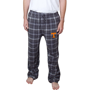 Concepts Sport Men's Tennessee Volunteers Charcoal /Black Ultimate Sleep Pants, Small, Gray
