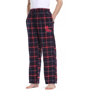 Concepts Sport Men's Ole Miss Rebels Blue/Red Ultimate Sleep Pants, Small