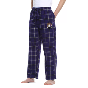 Concepts Sport Men's East Carolina Pirates Purple/Black Ultimate Sleep Pants, Small