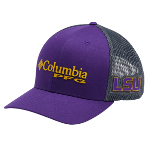 Columbia Columbia Adult LSU Tigers Purple PFG Mesh Fitted Hat, Men's - $35.00 at DICK'S Sporting Goods