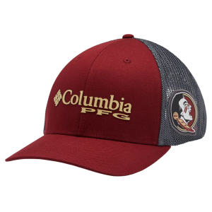 Columbia Columbia Adult Florida State Seminoles Garnet PFG Mesh Fitted Hat, Men's, Red - $35.00 at DICK'S Sporting Goods
