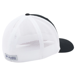 Columbia Adult South Carolina Gamecocks PFG Flag Mesh Fitted Black Hat, Men's, Small/Medium