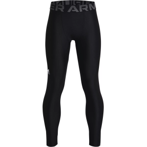 Under Armour Under Armour Boys' HeatGear Armour Leggings, XS, Black/Pitch Gray - $35.00 at DICK'S Sporting Goods