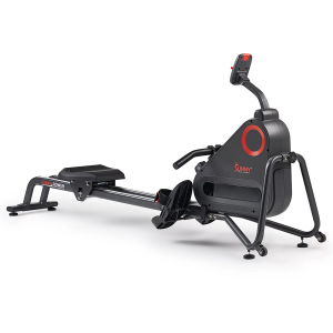 Sunny Health & Fitness Magnetic Rower, Gray