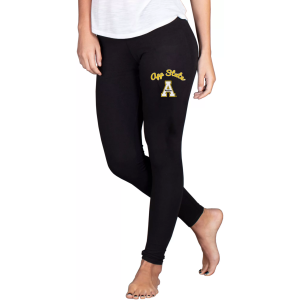 Concepts Sport Concepts Sport Women's Appalachian State Mountaineers Black Fraction Leggings, Small - $35.00 at DICK'S Sporting Goods