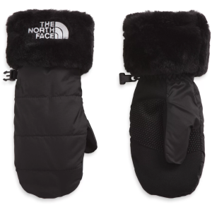 The North Face Youth Mossbud Mittens, XS, Tnf Black