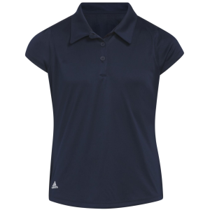 Adidas Girls' Performance Polo Shirt, XS, Collegiate Navy