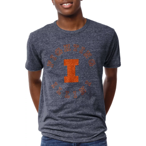 League-Legacy Men's Illinois Fighting Illini Blue Victory Falls T-Shirt, Small