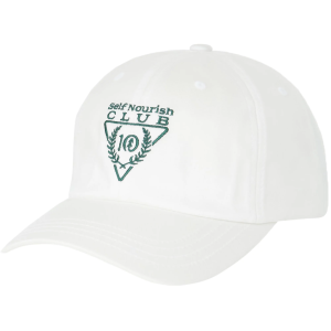 TenTree Women's Self Nourish Club Peak Hat, Undyed/North Sea