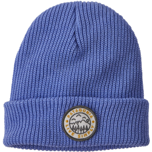 Patagonia Youth Logo Beanie, Live Sply Crest/Pale Peri