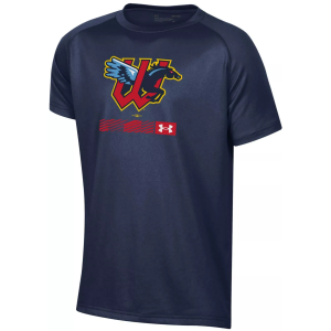 Under Armour Under Armour Youth Wichita Wind Surge Navy Tech T-Shirt, Large, Blue - $14.23 at DICK'S Sporting Goods
