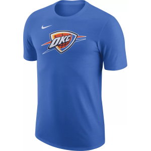 Nike Men's Oklahoma City Thunder Blue Essential Logo T-Shirt, XXL