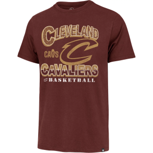 '47 Men's Cleveland Cavaliers Red Crosstown Franklin T-Shirt, Medium