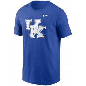 Nike Men's Kentucky Wildcats Blue Core Cotton Logo T-Shirt, Small