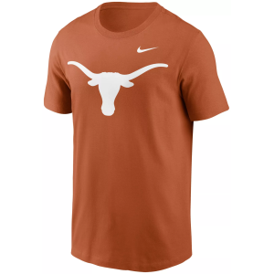 Nike Men's Texas Longhorns Burnt Orange Core Cotton Logo T-Shirt, Small
