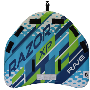 Rave Sports Razor XP Boat Towable, Kids, Blue/Green