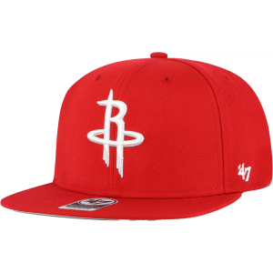 '47 Adult Houston Rockets No Shot Captain Snapback Hat, Men's, Red
