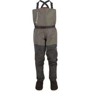 Simms Youth Tributary Stockingfoot Waders, Medium, Basalt