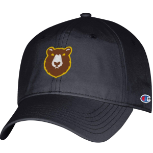 Champion Adult California Redwoods Performance Relaxed Adjustable Fit Cap, Men's, Black