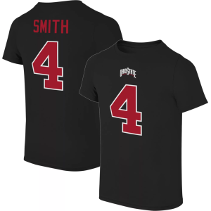 Retro Brand Retro Brand Men's Ohio State Buckeyes Jeremiah Smith #4 Grey T-Shirt, XL, Black - $35.00 at DICK'S Sporting Goods