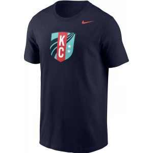 Nike Men's Kansas City Current Club Logo T-Shirt, Small, Blue