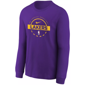 Nike Nike Youth Los Angeles Lakers Purple On Court Practice Long Sleeve T-Shirt, Small - $9.97 at DICK'S Sporting Goods