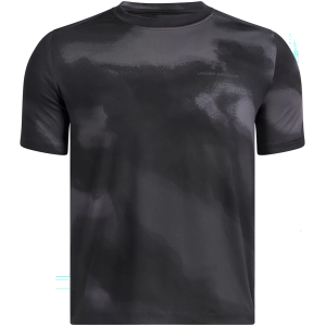 Under Armour Boys' Vanish Printed T-Shirt, Small, Black/Black