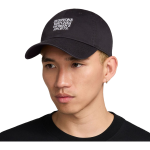 Nike by TOGETHXR Everyone Watches Women's Sports Club Unstructered Hat, Small/Medium, Off Noir