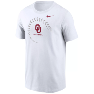 Nike Nike Men's Oklahoma Sooners Softball White T-Shirt, Large - $35.00 at DICK'S Sporting Goods