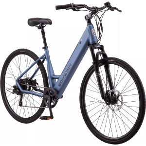 Schwinn Adult 700c Ingersoll Electric Hybrid Bike | 700c | Men's | Slate | Bikes | Electric Bikes | Electric Bikes | Unisex Electric Bikes