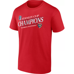 Fanatics NHL Adult Florida Panthers 2025 Stanley Cup Champions Primetime T-Shirt, Men's, Small, Red - $13.48 at DICK'S Sporting Goods