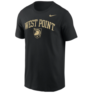 Nike Men's Army West Point Black Knights Black Arch Logo T-Shirt, Small
